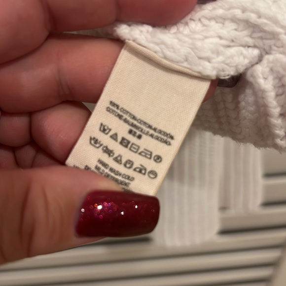 Free People cotton bell sleeve cropped sweeter size small oversized - Picture 5 of 5